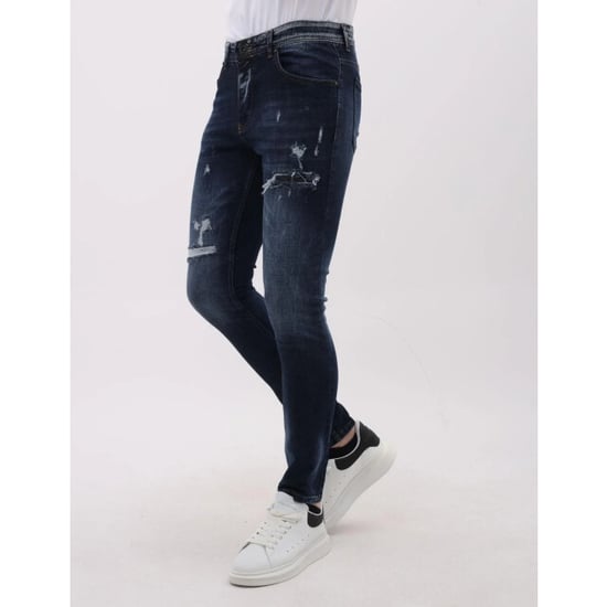 Mario Morato Stretch jeans slim fit met scheuren mm - Image 3