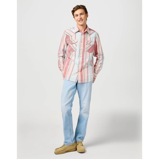 Wrangler Greensboro heren regular-fit jeans spur stiched - Image 3