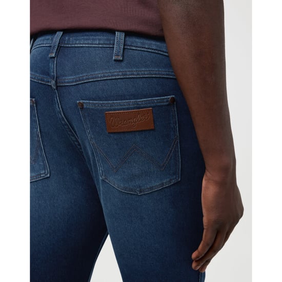 Wrangler Larston heren slim-fit jeans fog - Image 3