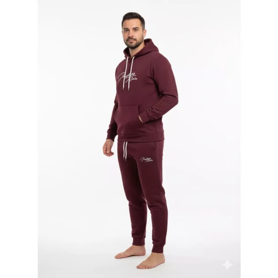 Indigo Denim Denim joggingpak heren bordeaux - Image 2