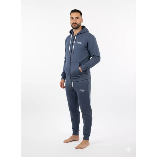 Indigo Denim Denim joggingpak heren navy airforce rits - Image 3