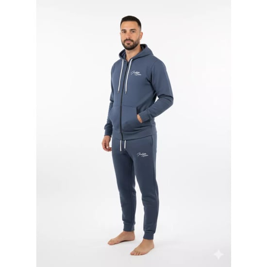 Indigo Denim Denim joggingpak heren navy airforce rits - Image 5