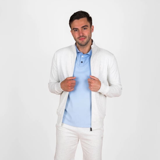 Q1905 Sweatvest blokland grijs - Image 5