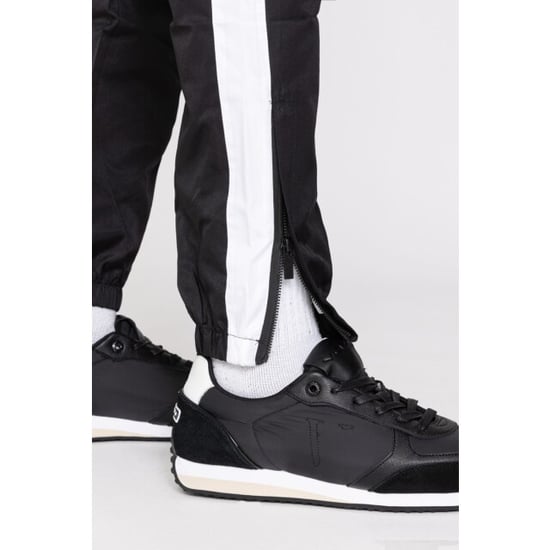 Zayne Milano heren joggingbroek zakken op de zijkant met bies - Image 6
