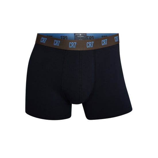 CR7 Heren boxershorts effen zwart/bruin 3-pack - Image 5