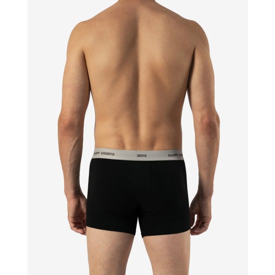 Happy Shorts Boxershorts heren multipack 6-pack grijs / gestreept - Image 6