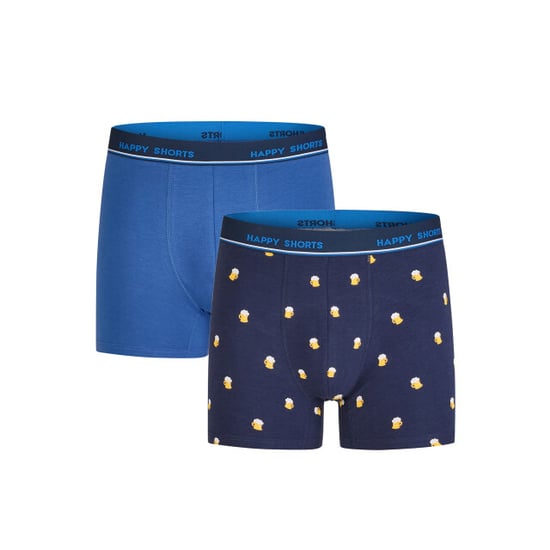Happy Shorts Heren boxershorts oktoberfest 2-pack bier - Image 1