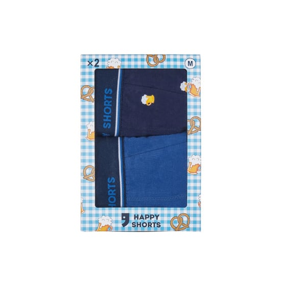 Happy Shorts Heren boxershorts oktoberfest 2-pack bier - Image 4