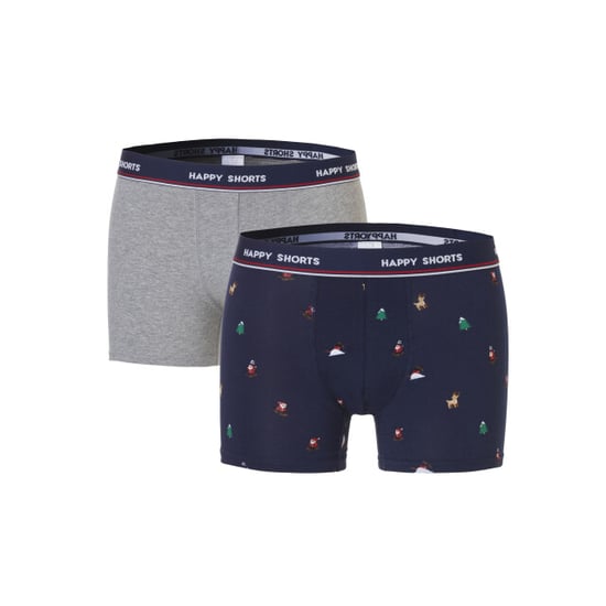 Happy Shorts Kerst boxershorts 2-pack heren classic nutcracker - Image 1