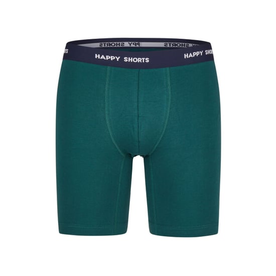 Happy Shorts Kerst boxershorts heren met lange pijpen boxer briefs 2-pack groen/blauw - Image 3
