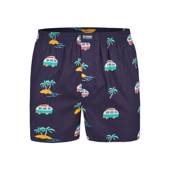 Happy Shorts Wijde boxershorts heren met print 3-pack - Image 6