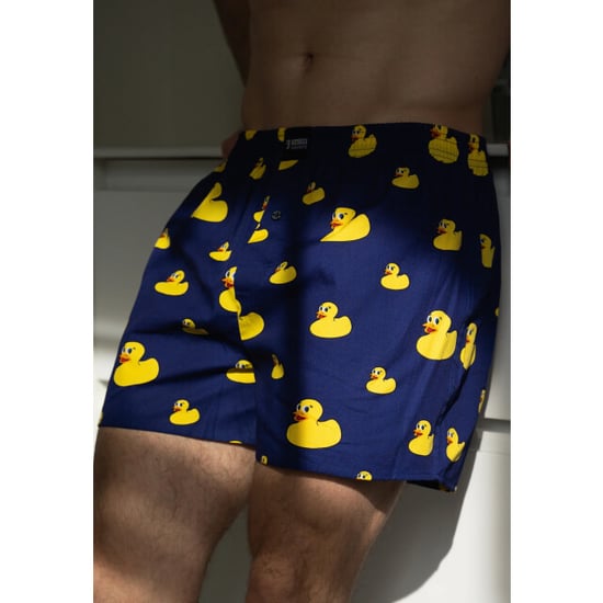 Happy Shorts X heren wijde boxershort met binnenbroek badeendjes print - Image 4