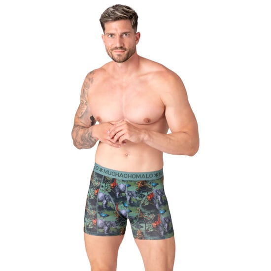 Muchachomalo Heren 12-pack boxershorts print/effen - Image 5