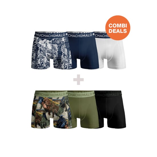 Muchachomalo Heren 3+3-pack boxershorts - Image 1