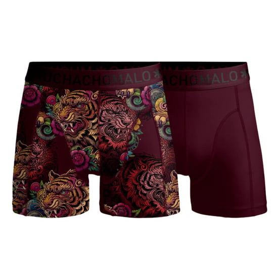 Muchachomalo Men 2-pack boxer shorts print/solid - Image 2