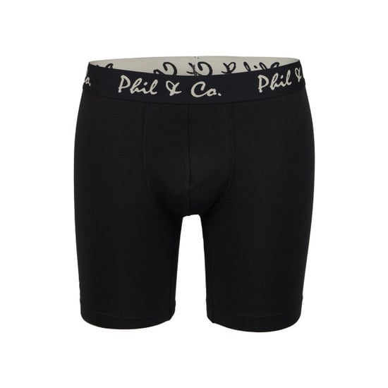 Phil & Co Boxershorts heren met lange pijpen boxer briefs 4-pack geel / beige - Image 6