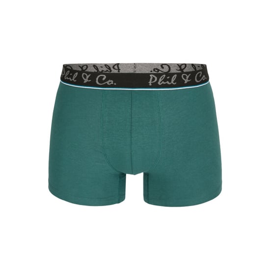 Phil & Co Boxershorts heren multipack 8-pack groen blauw zwart antraciet - Image 2