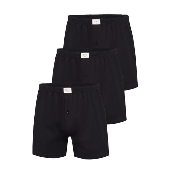 Phil & Co Wijde boxershorts heren jersey stretch effen 3-pack - Image 1