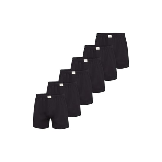 Phil & Co Wijde boxershorts jersey stretch effen 6-pack - Image 1