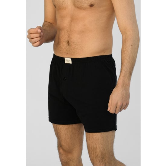 Phil & Co Wijde boxershorts jersey stretch effen blauw/zwart 6-pack - Image 5