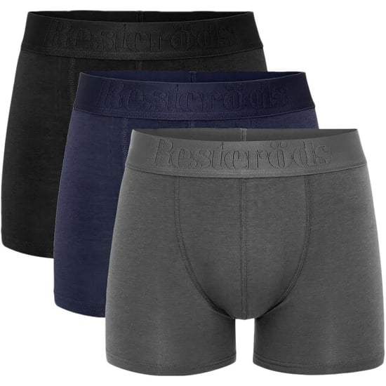 Resteröds Bambu 3-pack blue & black & grey - Image 4