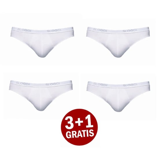 Sloggi Basic mini 4-pack wit - Image 1