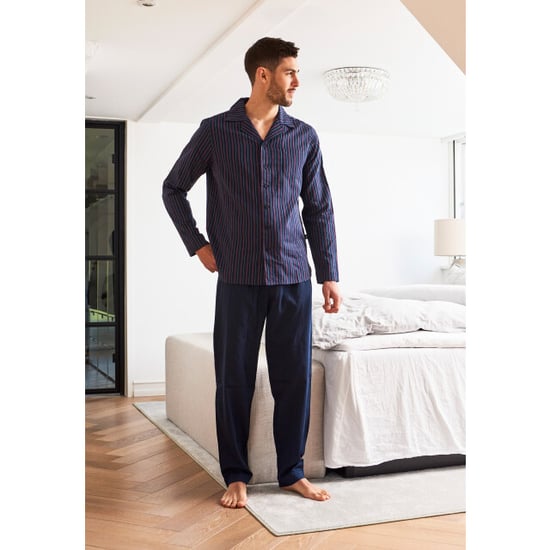 JBS Heren pyjama set lang gestreept met knoopsluiting - Image 2