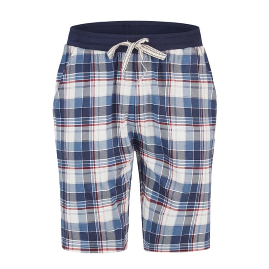 Phil & Co Heren korte pyjamabroek geruit/effen 2-pack - Image 2