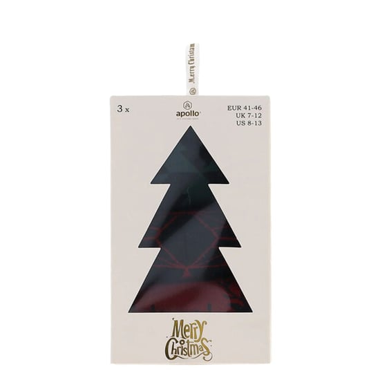 Apollo Heren kerstsokken giftbox 3-pack - Image 3