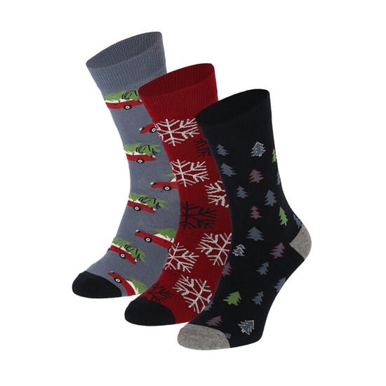 Apollo Heren kerstsokken giftbox 3-pack - Image 1