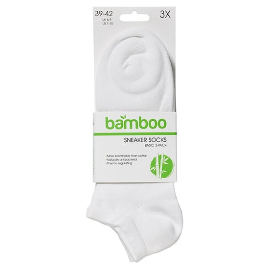 Apollo Sneakersokken bamboe 6-paar heren / dames sokken - Image 5