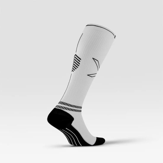 Stox sports knee high socks men compressiekous heren wit-zwart - Image 3