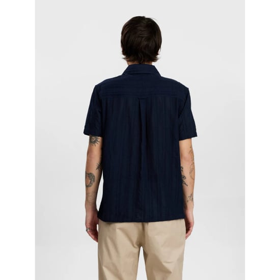 Anerkjendt Akeon emb s/s shirt sky captain 3059 - Image 3