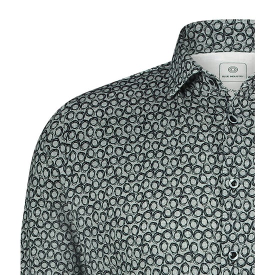Blue Industry All-over print shirt | - Image 3