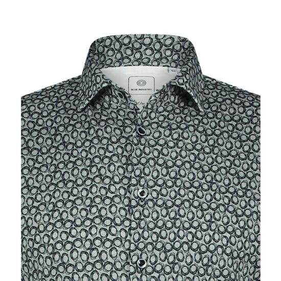 Blue Industry All-over print shirt | - Image 4
