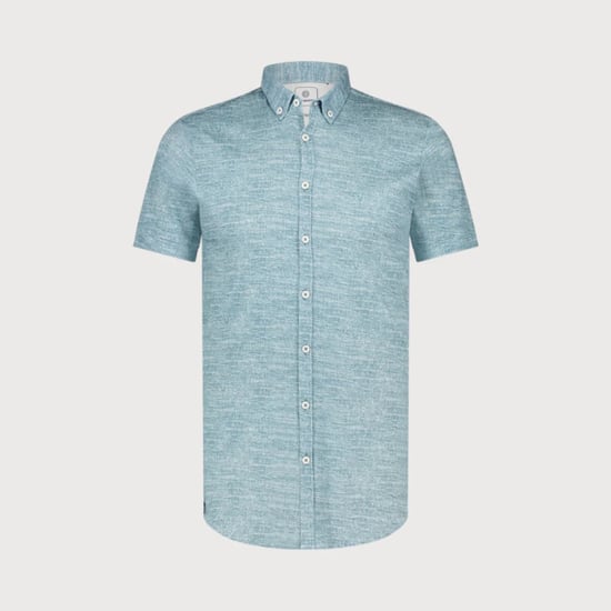 Blue Industry Button-down overhemd korte mouw | - Image 3
