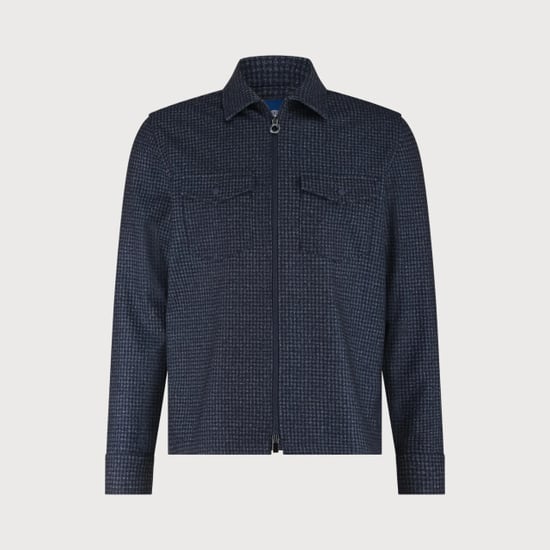 Blue Industry Het overshirt met ruitmotief | - Image 3