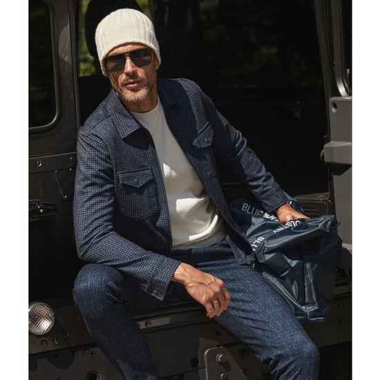 Blue Industry Het overshirt met ruitmotief | - Image 5