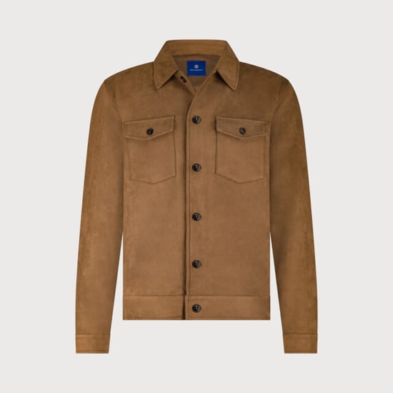 Blue Industry Het suède look overshirt | - Image 2