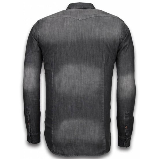 Bread & Buttons Denim shirt spijker slim fit - Image 3