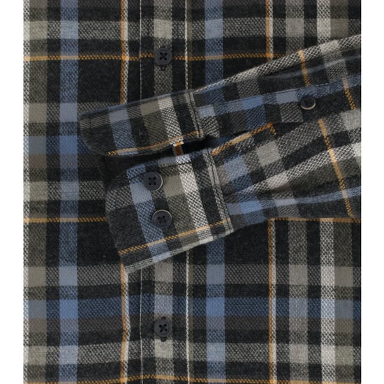 Casamoda Heren overhemd 434165500 750 anthracite - Image 2