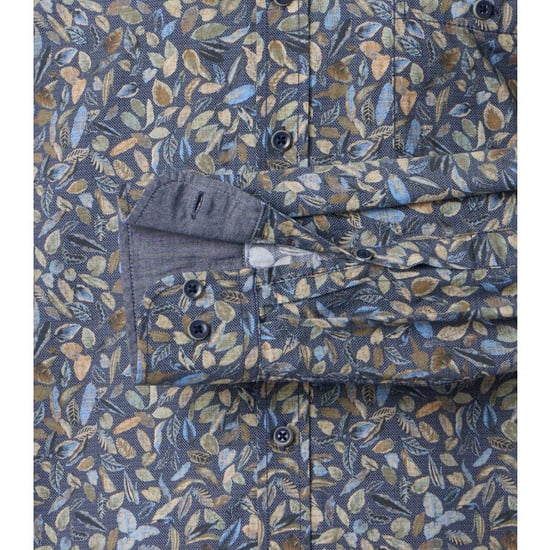 Casamoda Heren overhemd 454482700 100 blue - Image 4
