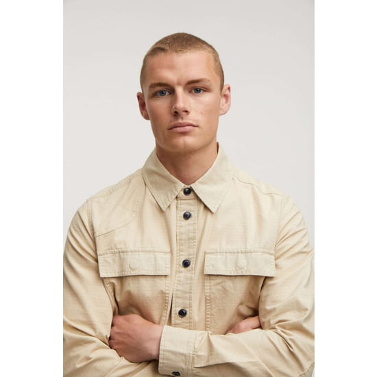 Denham Hunt overshirt rs sand - Image 5