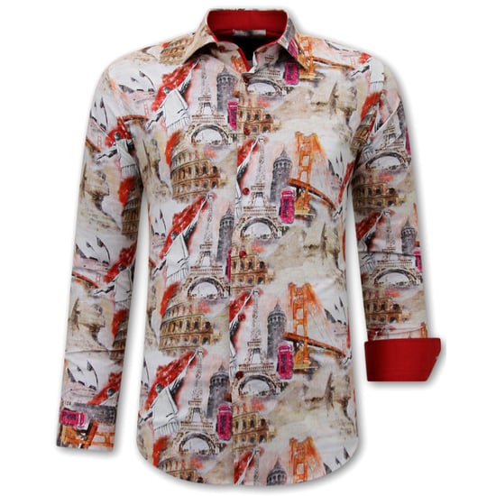 Gentile Bellini Hippe overhemden slim fit - Image 1