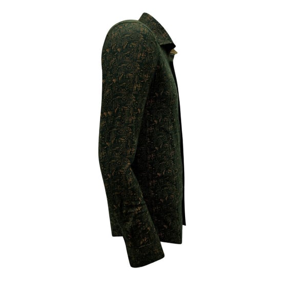 Gentile Bellini Overhemden lange mouw met slim fit bruin - Image 3