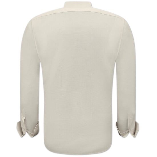 Gentile Bellini Oxford effen beige - Image 2