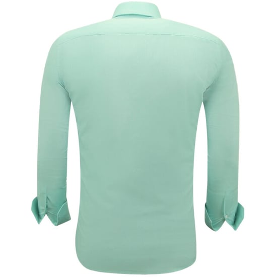 Gentile Bellini Oxfordmet lange mouw voor groen - Image 3