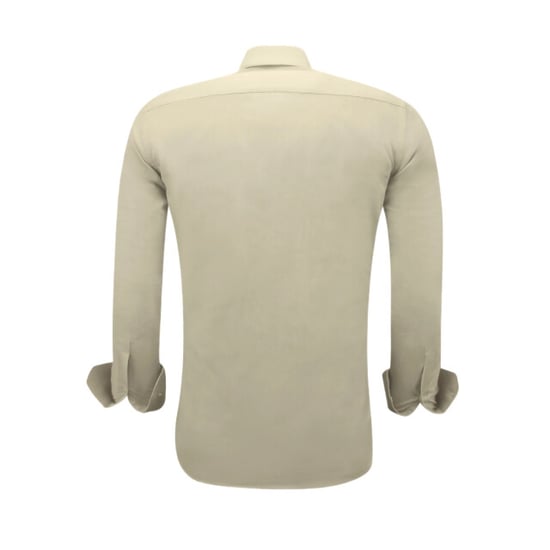 Gentile Bellini Trendy oxford volwassenen slim fit licht bruin - Image 2
