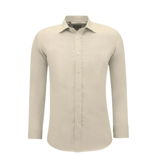 Gentile Bellini Trendy oxford volwassenen slim fit licht bruin - Image 3