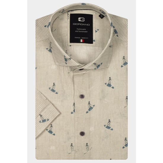 Giordano Casual hemd korte mouw vigo short sleeve resort surf 516842/71 - Image 2
